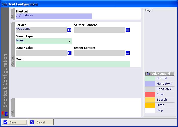 Setting up a shortcut